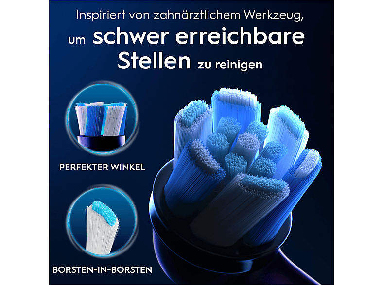 Thumbnail - ORAL-B Oral-B iO Ultimative Reinigung, Original Aufsteckbürsten für elektrische Zahnbürsten, 'Borsten-in-Borsten' Bündel...