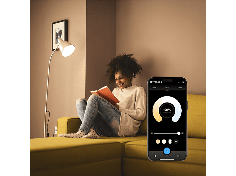 Thumbnail - HAMA ST64 Smarte WLAN-LED Lampe RGBTW