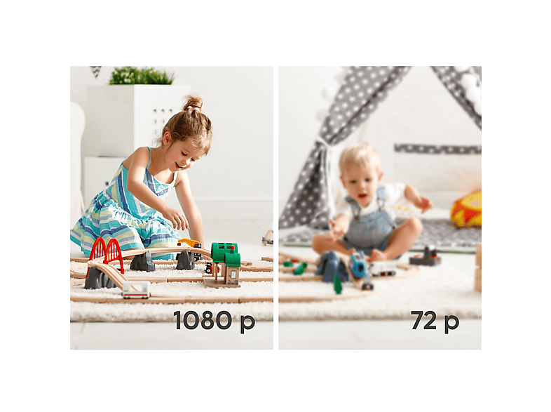 Hama 176652, Smarte Überwachungskamera (Netzbetrieb, Full-HD, Weiß) — Foto 3 von 5