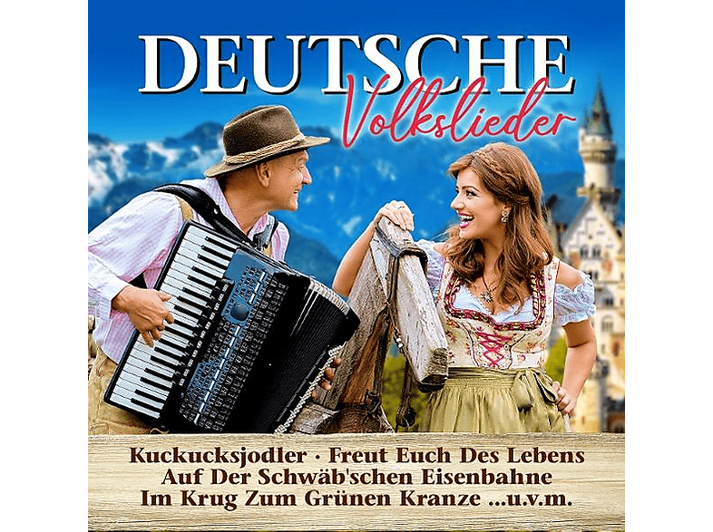 VARIOUS - Deutsche Volkslieder - (CD)