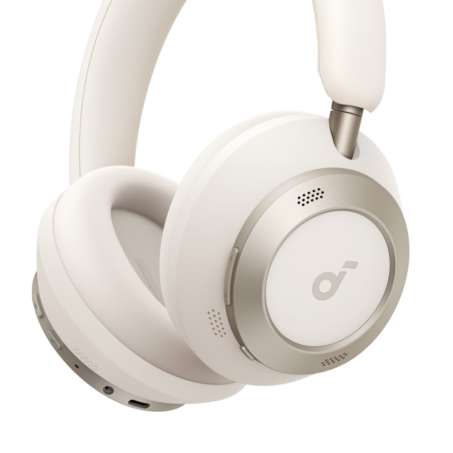 SOUNDCORE Space One Pro Over-ear Casque sans fil avec Noise cancelling Blanc