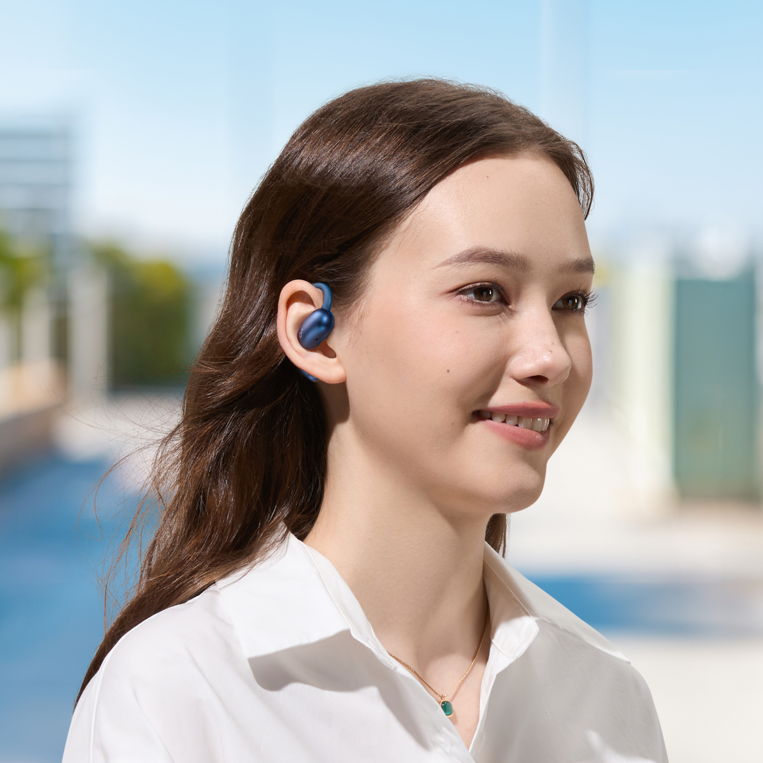 SOUNDCORE AeroFit 2 Open-ear Écouteurs sans fil Bleu