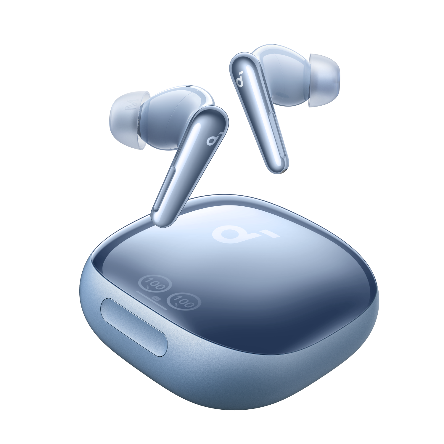 Soundcore Liberty 4 Pro Oordopjes Glanzend Lichtblauw