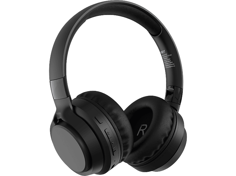 ISY IBH-2400-BK, On-ear Bluetooth Kopfhörer Bluetooth Schwarz