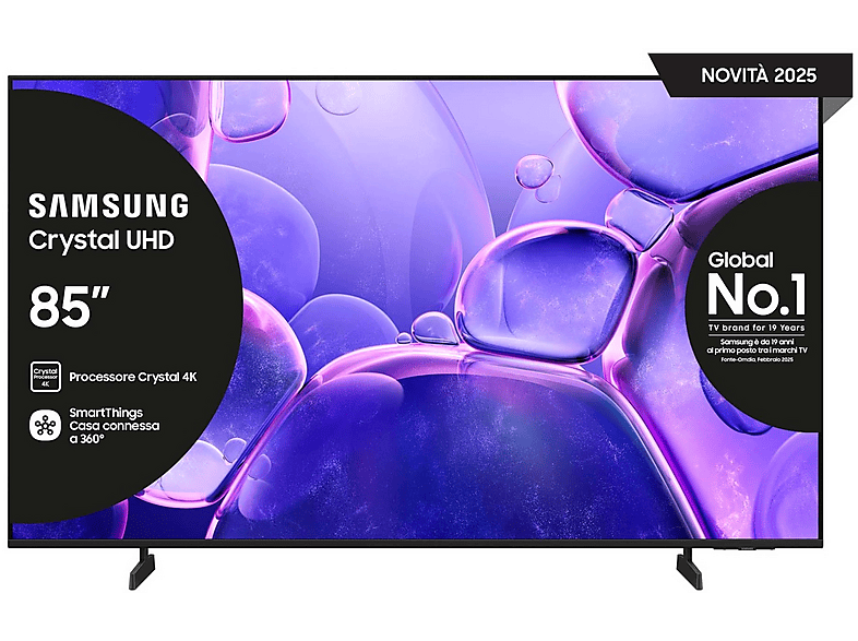 Samsung Ue85U8000Fuxzt TV Oled, 85", UHD 4K