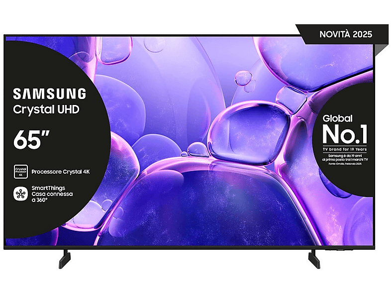 Samsung Ue65U8000Fuxzt TV Oled, 65", UHD 4K