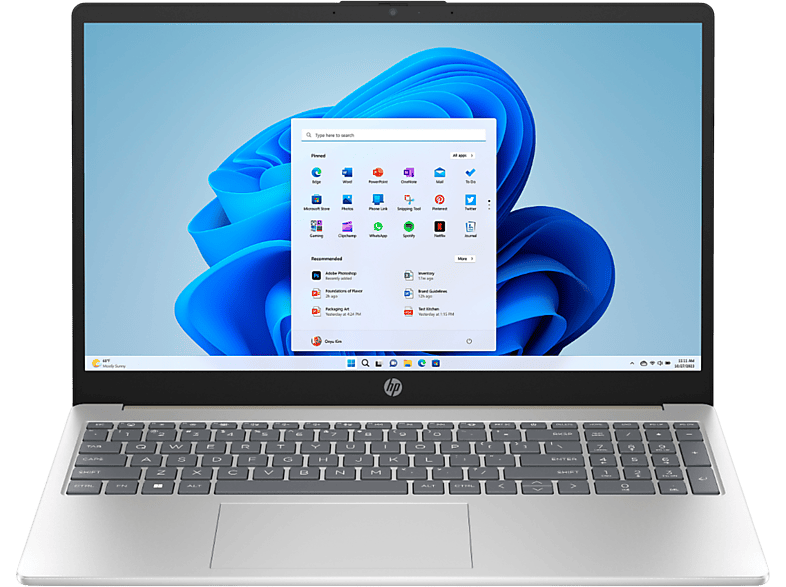 HP Laptop 15-fd0831nd | 15.6 Inch | Core™ i3 i3-1315U - 8 GB - 512