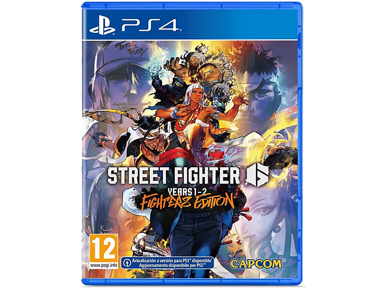 PS4 Street Fighter 6 Years 1-2. Fighters Edition