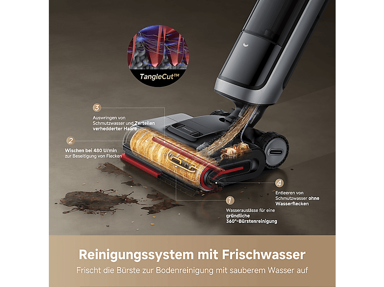 Dreame H15 Pro Heat Nass- und Trockensauger, Schwarz — Foto 5 von 5