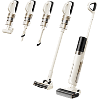 MediaMarkt Mova Wet And Dry K30 Mix Steelstofzuiger Met Kruimelzuiger Wit aanbieding