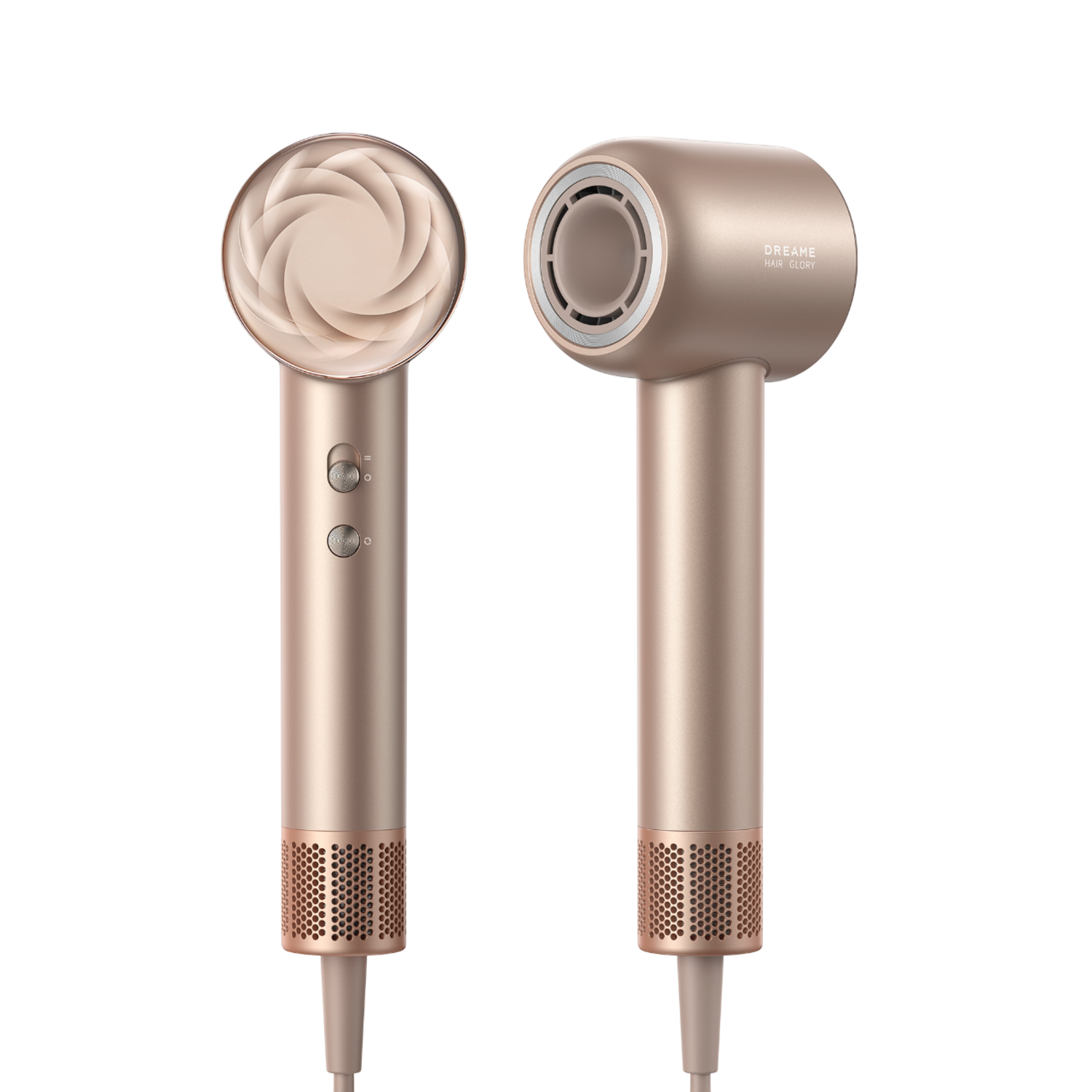 Dreame Hair Glory Mix Snelwerkende Haardroger Gouden Goud