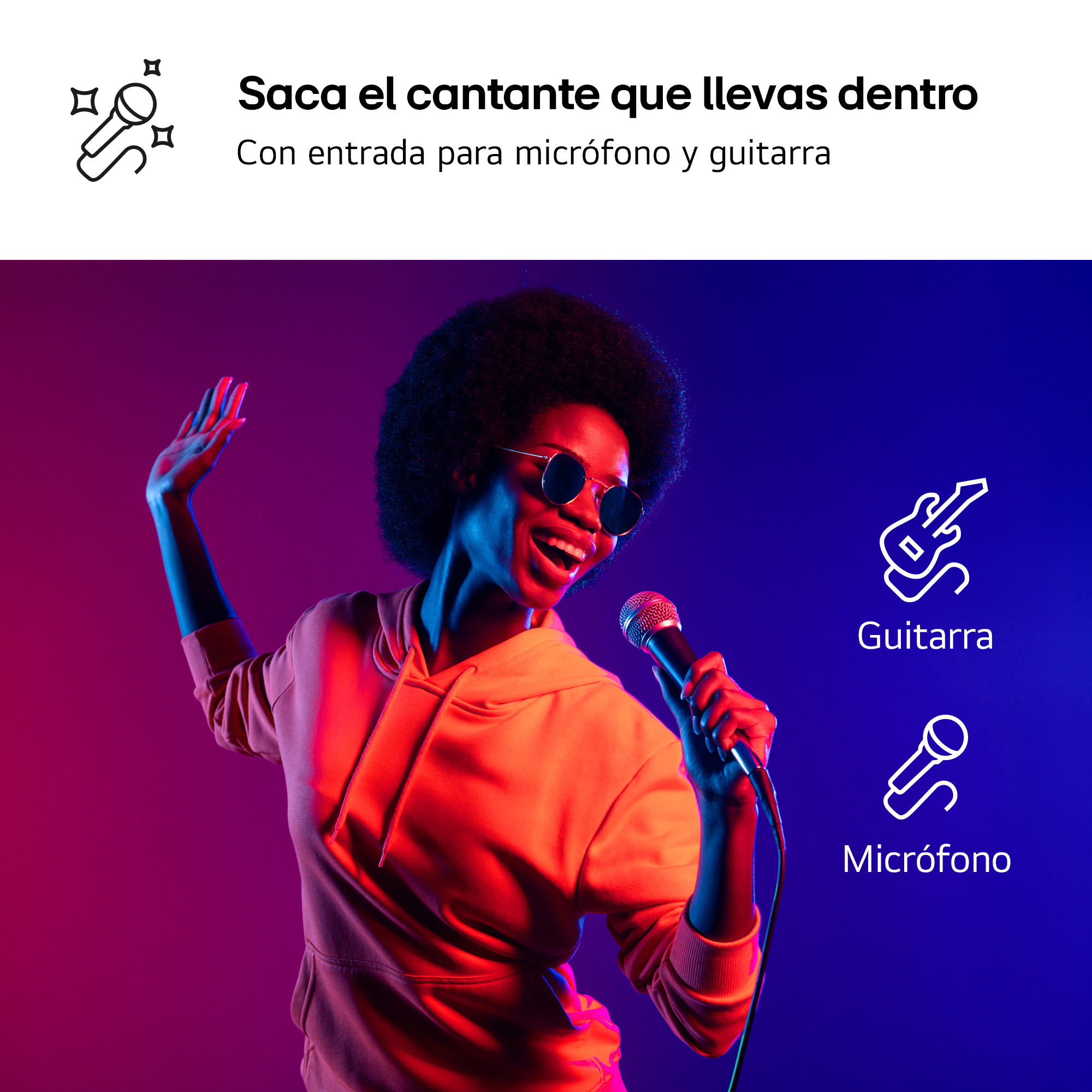 Una declaración de conformidad con el logotipo de LG Electronics.