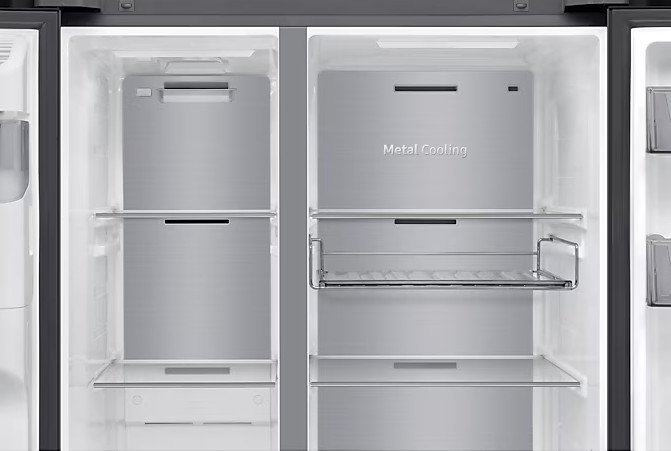 Chłodziarko-zamrażarka Side by Side SAMSUNG RS80F64KEFEO AI Auto