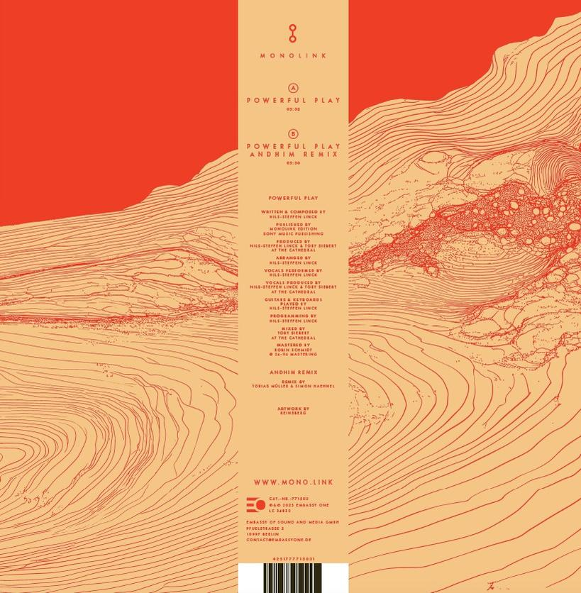 Album-Artwork mit Text und abstrakten Linien auf gelb-beigem Hintergrund.