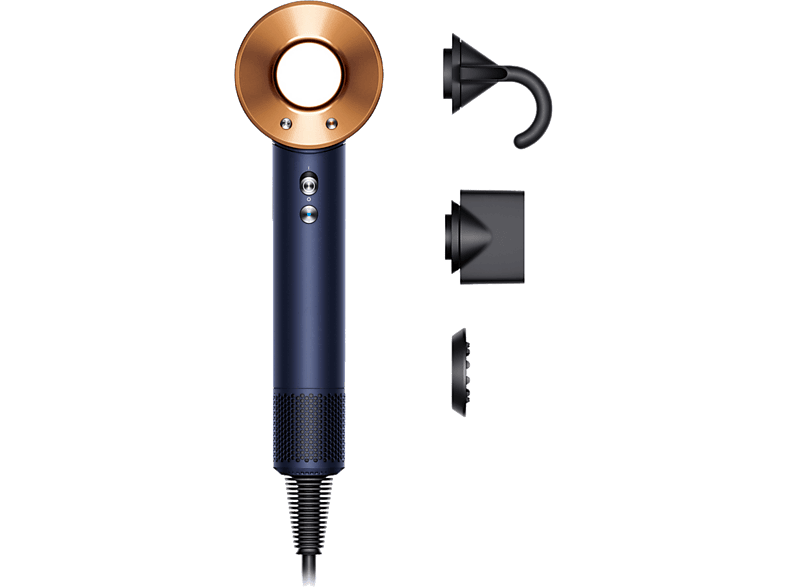 Dyson Supersonic Straight + Wavy Blue/copper