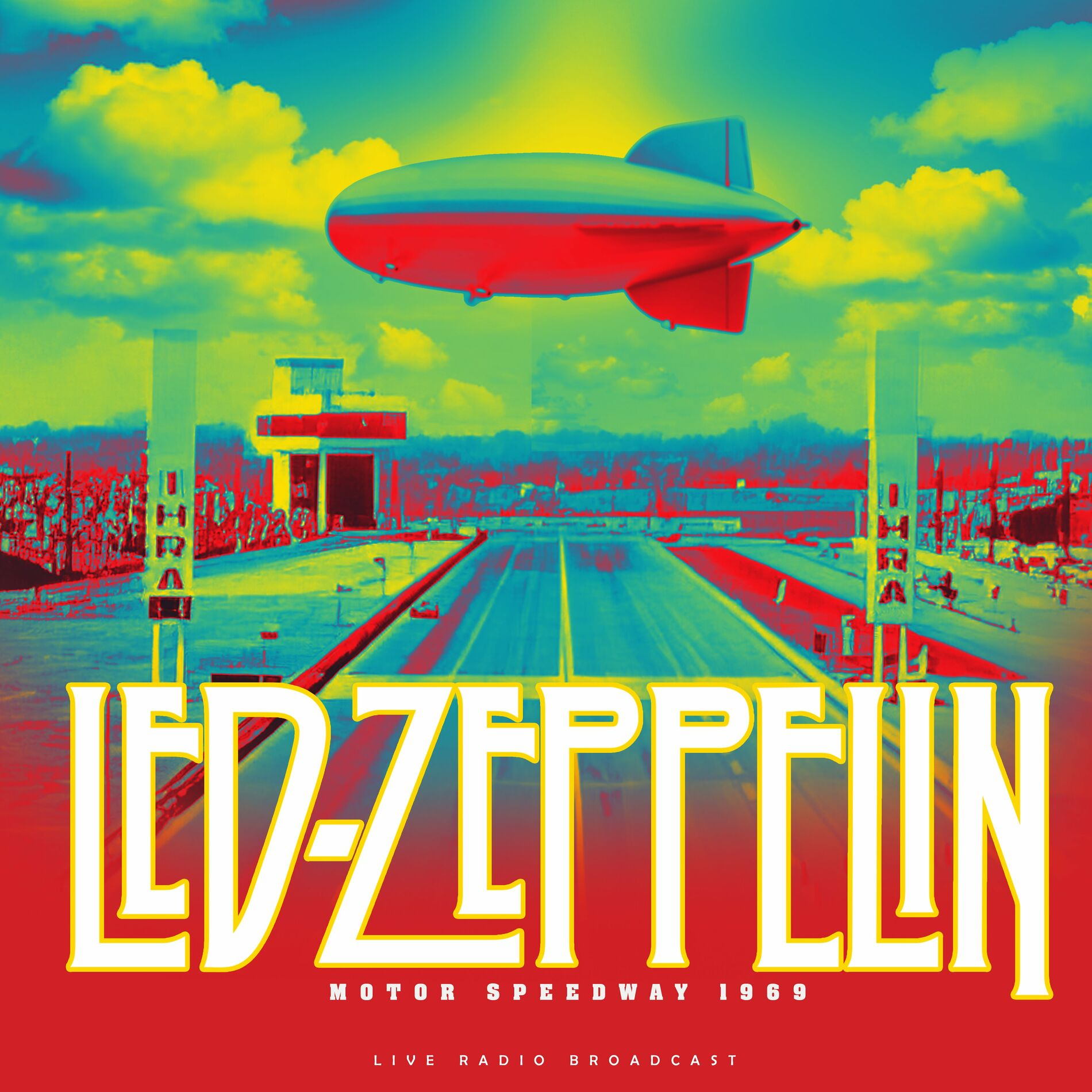 Led Zeppelin - Motor Speedway 1969 (Vinyl LP (nagylemez))