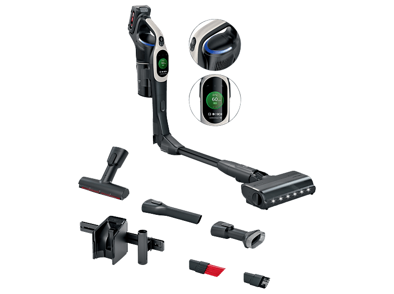 BOSCH BKS1041GBA Unlimited 10 Stielsauger, Akkubetrieb, 18 Volt