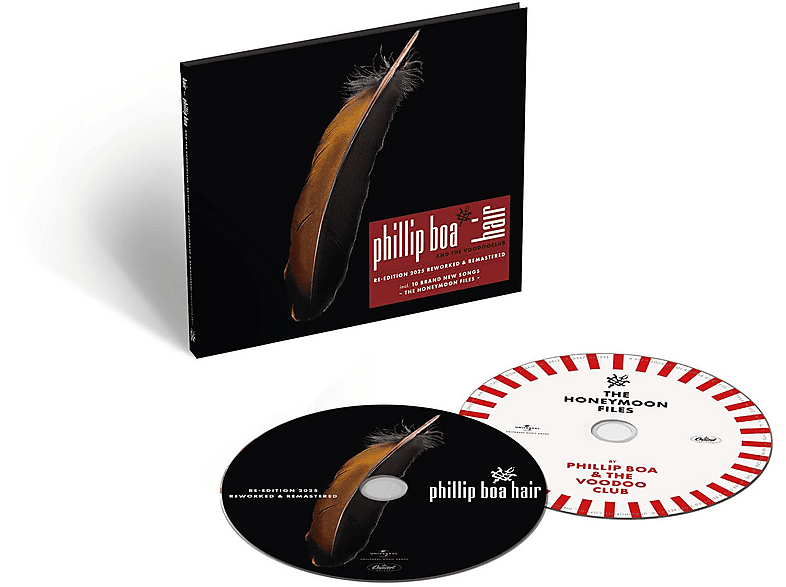 Phillip Boa & The Voodooclub - Hair incl. The Honeymoon Files (Re-Edition 2025) - (CD)