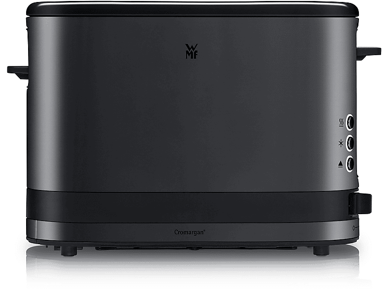 WMF KÜCHENminis Toaster mit Brötchenaufsatz (Deep Black, 600 Watt, Schlitze: 1) — Foto 2 von 5