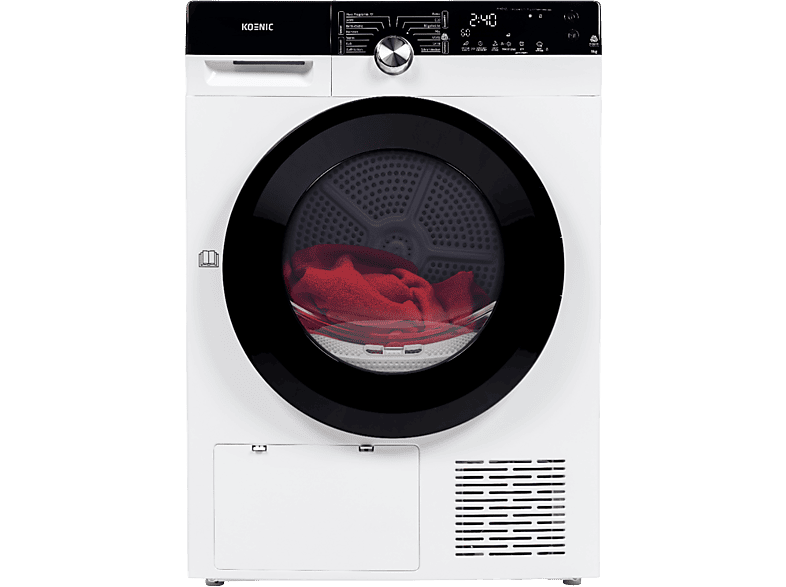 Koenic KTD 9332 C Wärmepumpentrockner (9 kg, EEK: C, 65 dB(A)), Weiß)