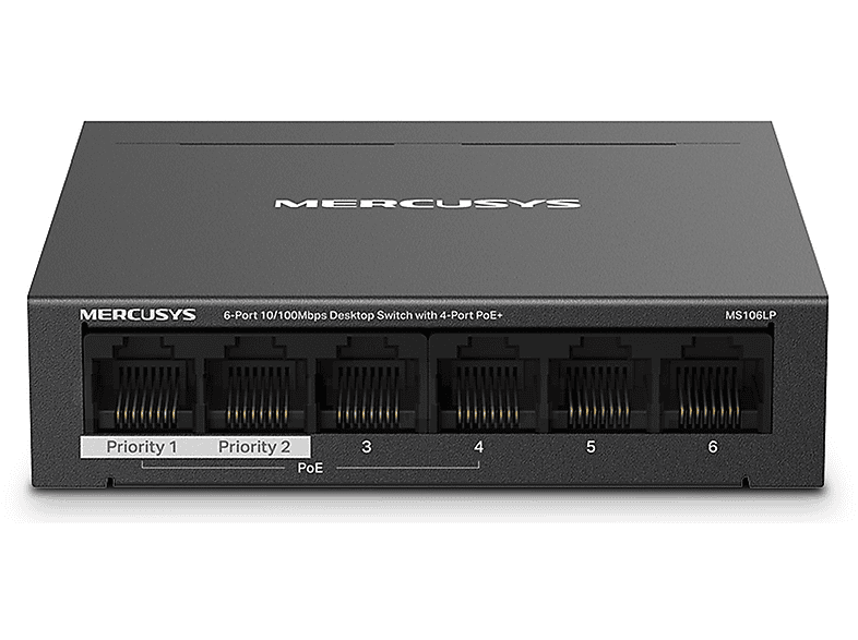 Switch Mercusys Ms106Lp Switch PoE 6Porte