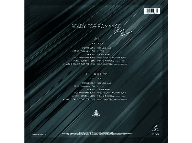 Thumbnail - Thomas Anders - ... sings Modern Talking: Ready for Romance (2 LP) (LP (analog))