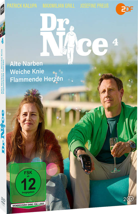 DVD-Hülle, zwei Personen sitzen auf einem Sofa. Text auf Deutsch. Grüner Rating-Aufkleber.