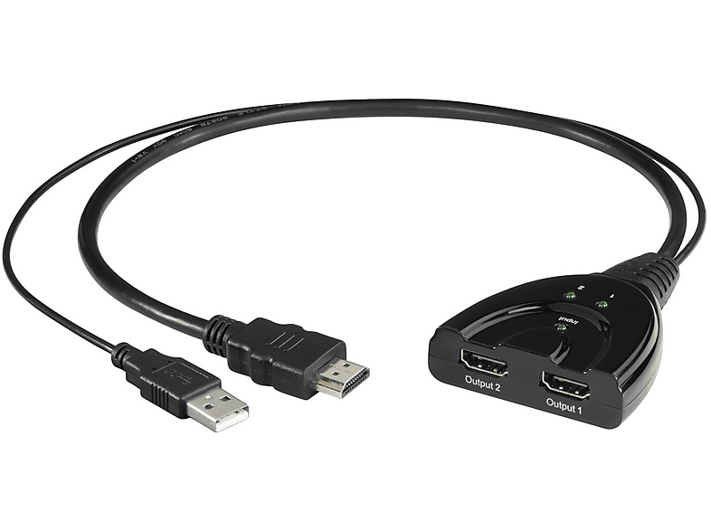 Cavo Hdmi Isy Splitter Hdmi/Usba 4K