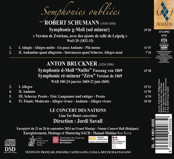 Albumcover: Noten, Text und Logo auf weißem Hintergrund.