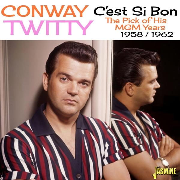Albumcover: Conway Twitty posiert mit Spiegelbild; Text oben.