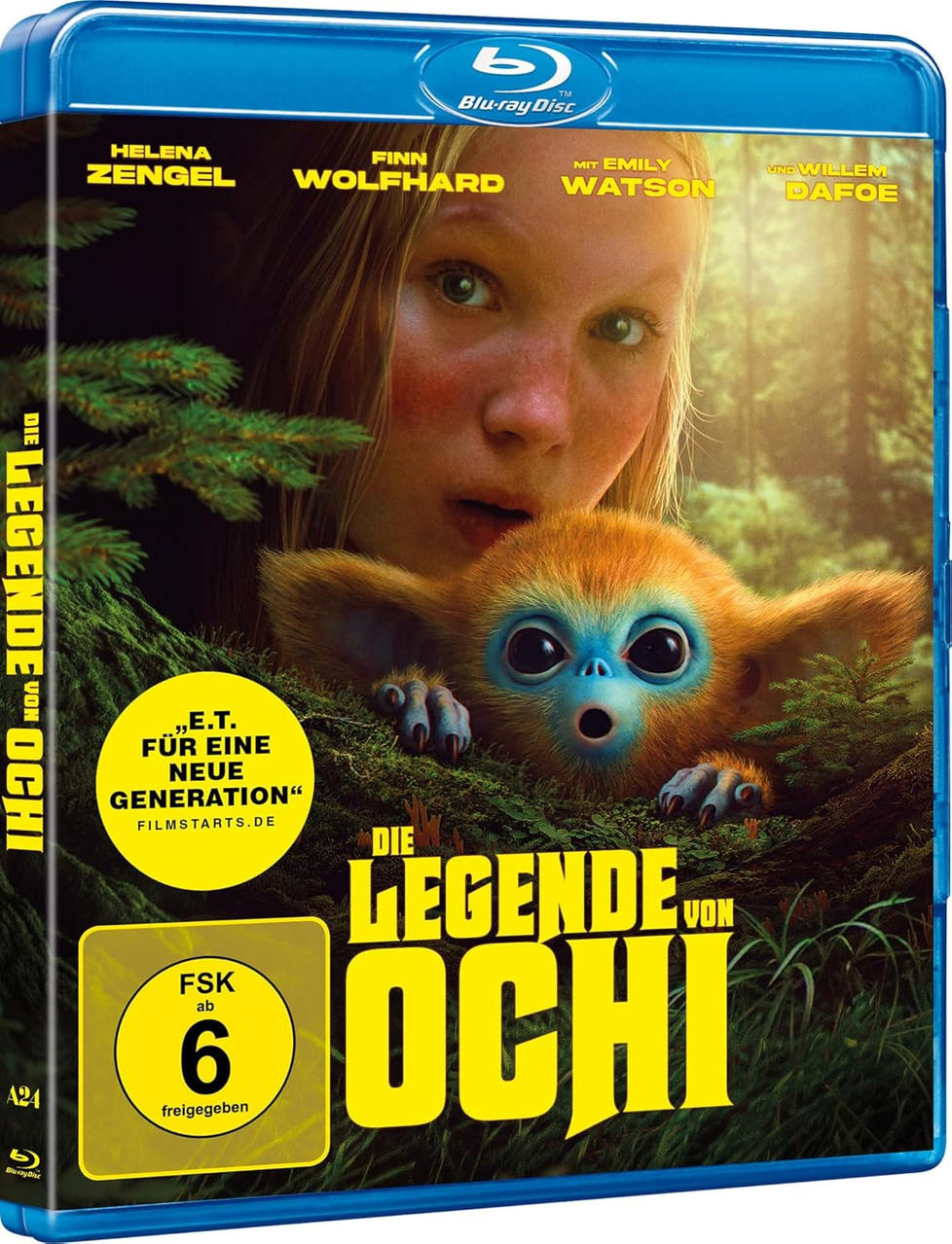 Blu-ray-Cover: Mädchen, Kreatur, deutscher Filmtitel.