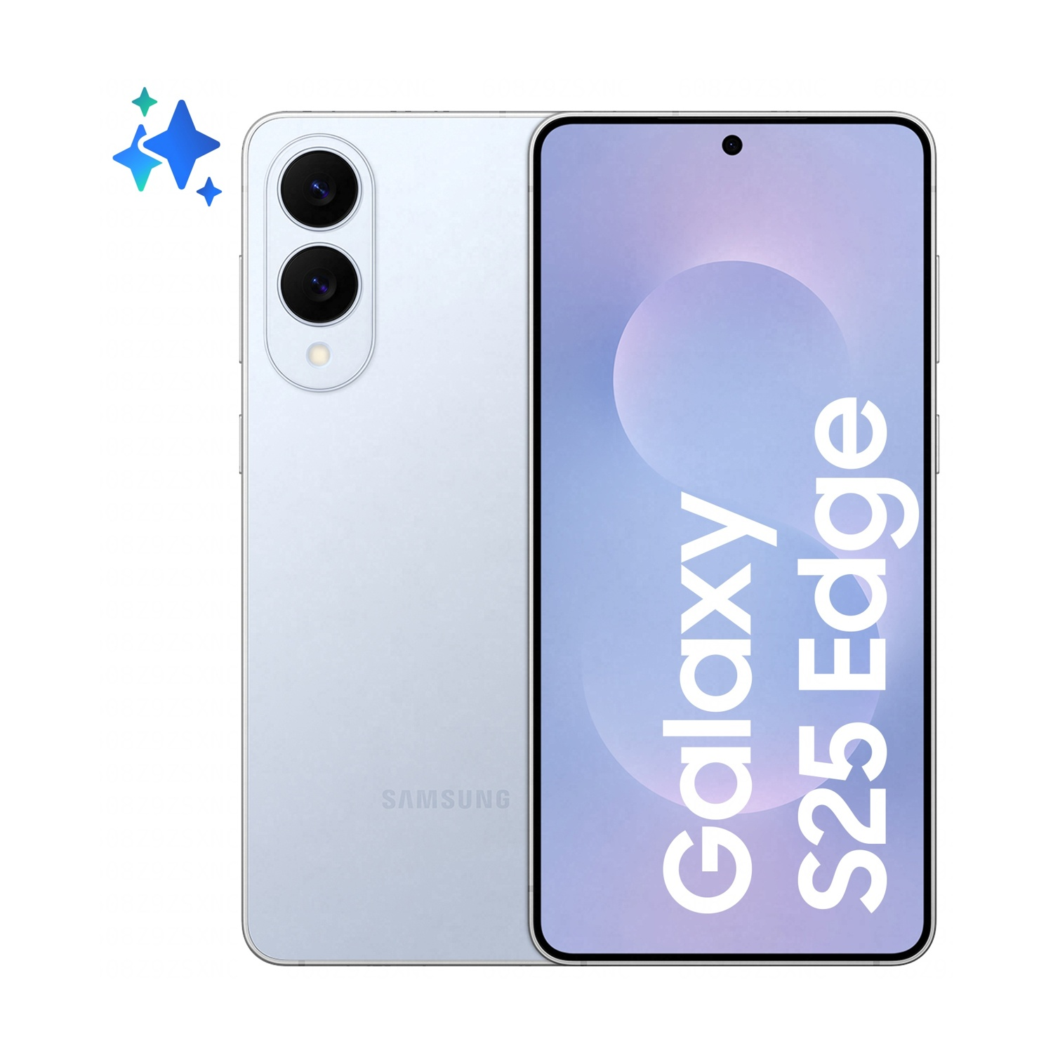 SAMSUNG Galaxy S25 Edge 256GB, 256 GB, Titanium Icyblue