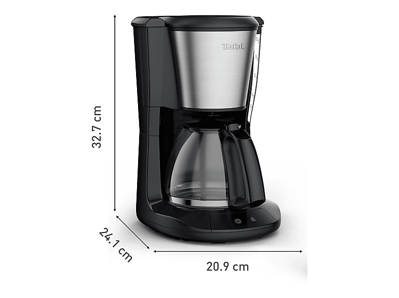 Tefal CM5S1D Subito 5 Filterkaffeemaschine Edelstahl, Schwarz — Foto 5 von 5