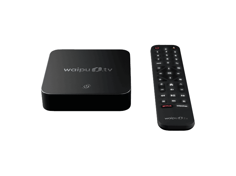 WAIPU.TV Box Streaming Stick, Schwarz