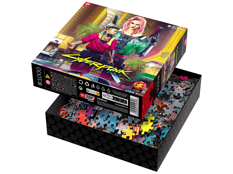 Good Loot Cyberpunk 2077 Kitsch Style Gaming Puzzle 1000 elementów – zdjęcie 2