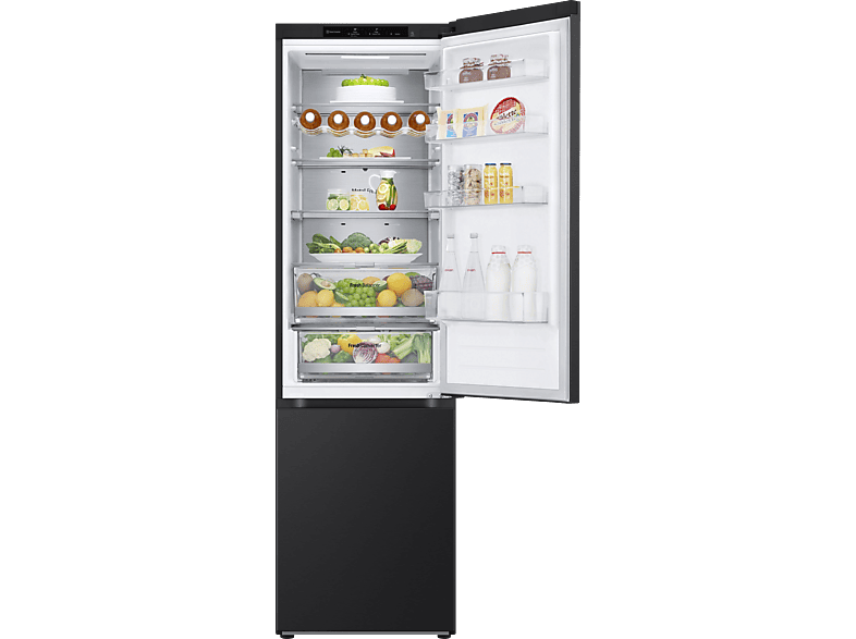 LG GBV7280BEV Serie 7 Kühlgefrierkombination (B, 387 l, 2030 mm hoch, Essence Black Steel)