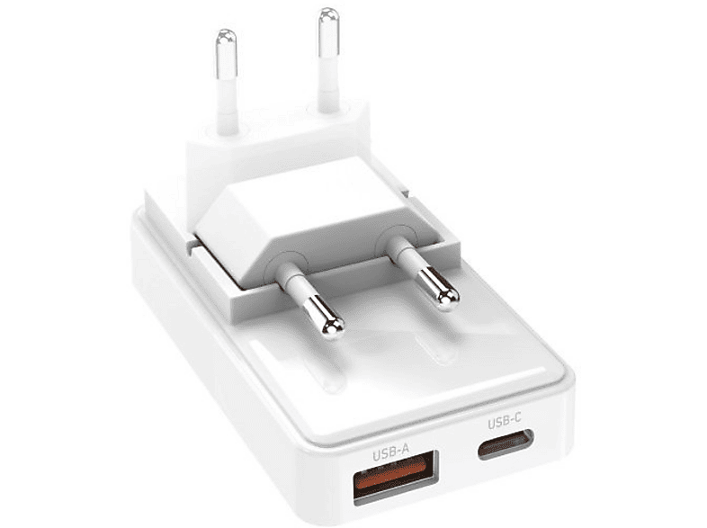 SBS Flexi Wall Charger PD 65W Biały – zdjęcie 3