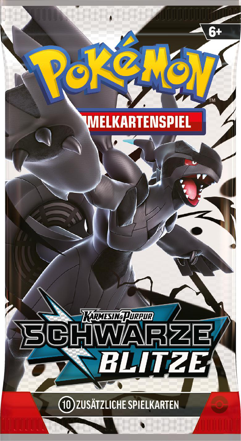Pokemon-Kartenpackung mit Zekrom.