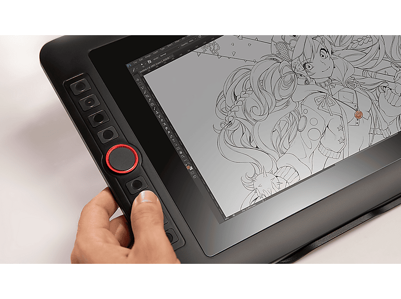XPPEN Artist 13.3 Pro V2 13,3 Zoll Grafikdisplay, Full-HD, 14 ms Reaktionszeit, 60 Hz, Schwarz — Foto 5 von 5