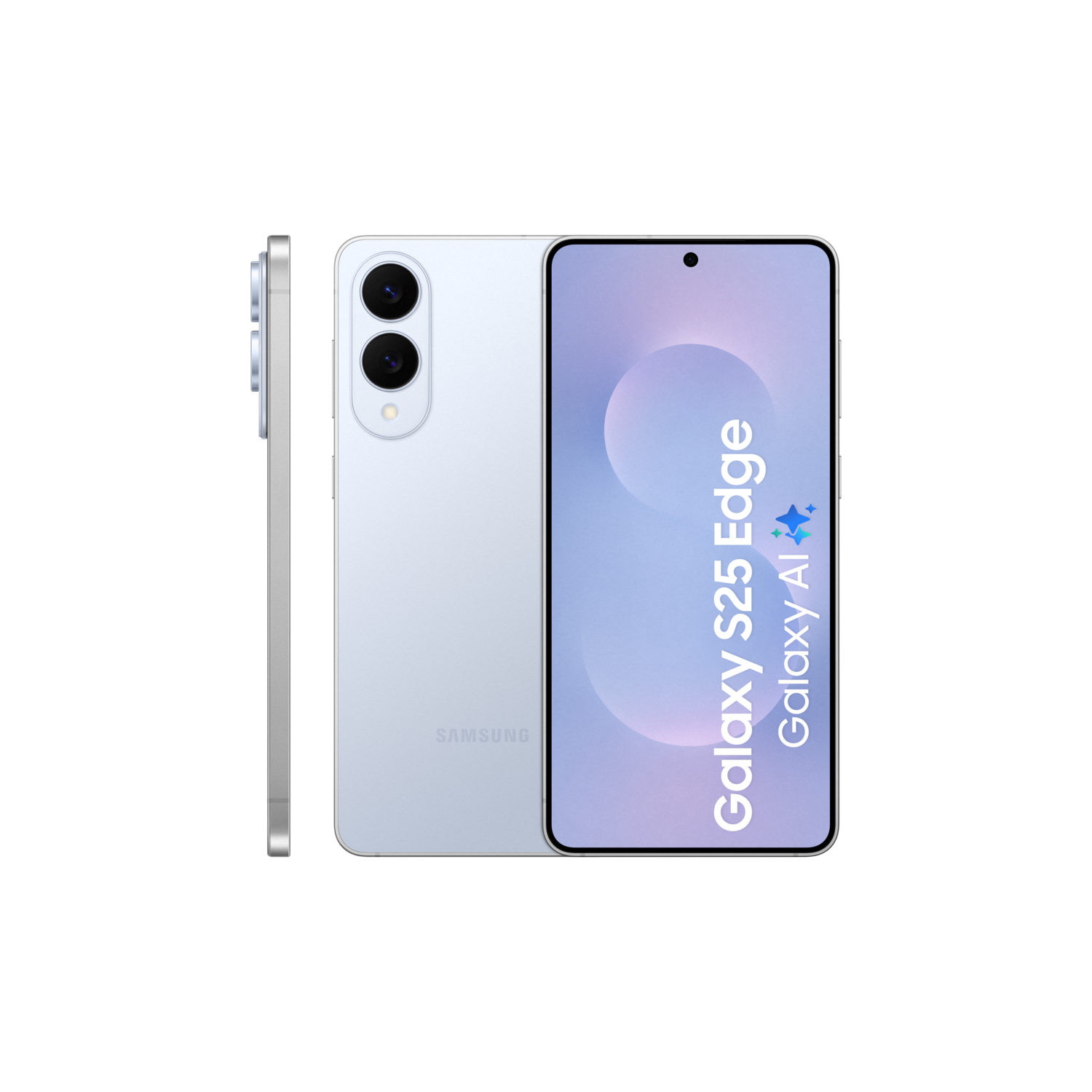 SAMSUNG Galaxy S25 Edge - 512 GB Ice Blue afbeelding