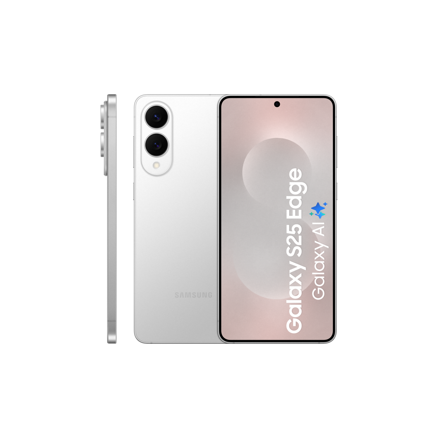 Samsung Galaxy S25 Edge - 256 Gb Silver afbeelding