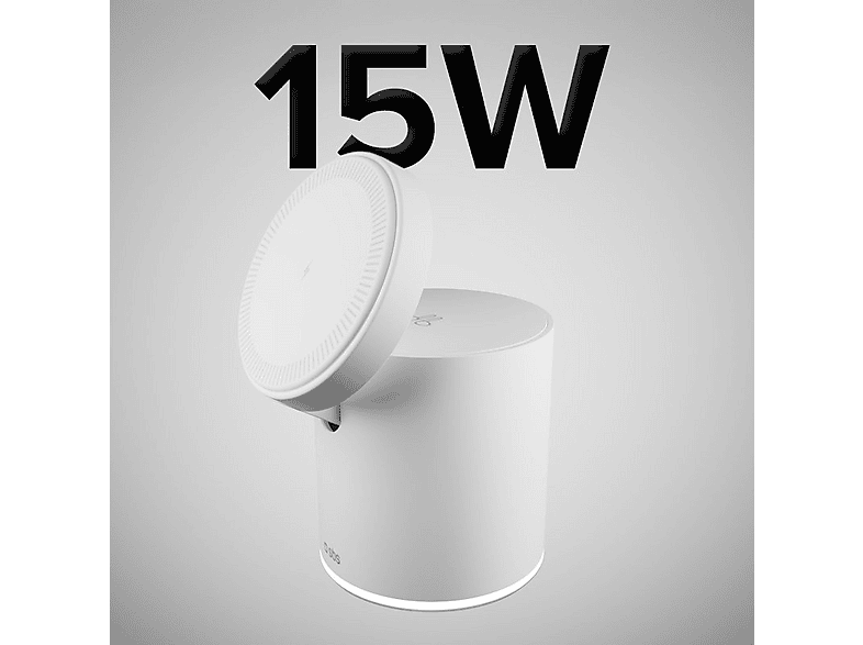 Ładowarka indukcyjna SBS 2w1 15W Biały MagSafe – zdjęcie 3