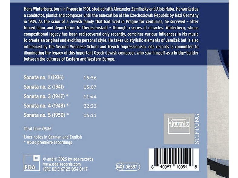 Thumbnail - Jonathan Powell - Samtliche Klaviersonaten (1-5) (CD)