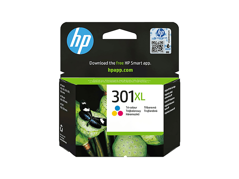 HP CH564EE NR. 301 XL Colour Tintenpatrone; Druckerpatrone