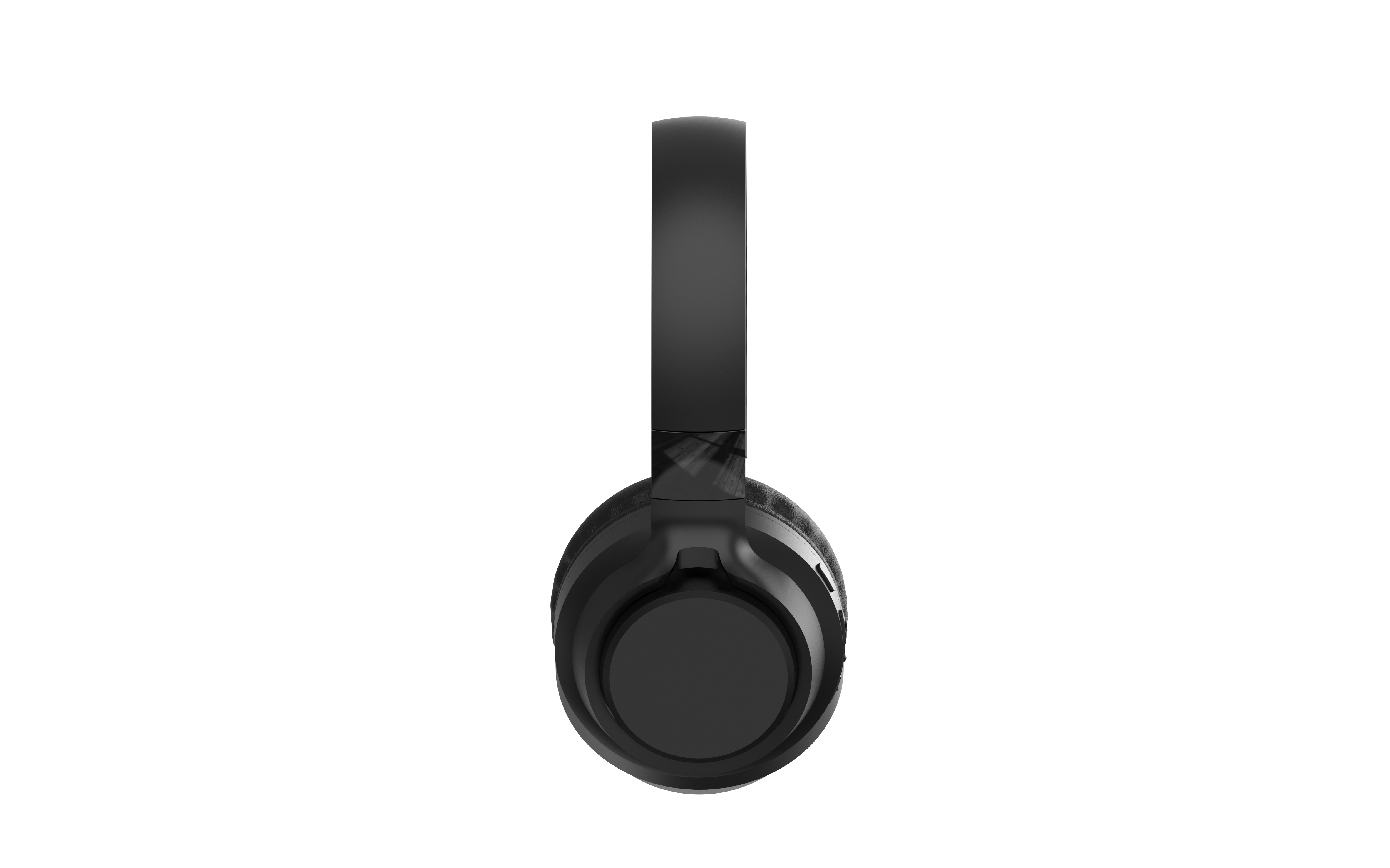 Eine Batterie mit Etikett und roten und schwarzen Drähten.