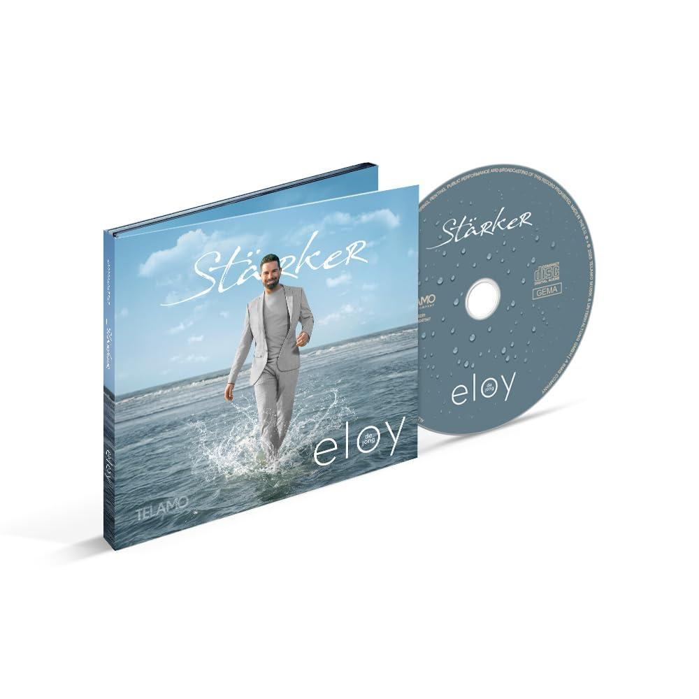 Albumcover mit einem Mann, der im Meer geht. Die CD befindet sich neben dem Cover.