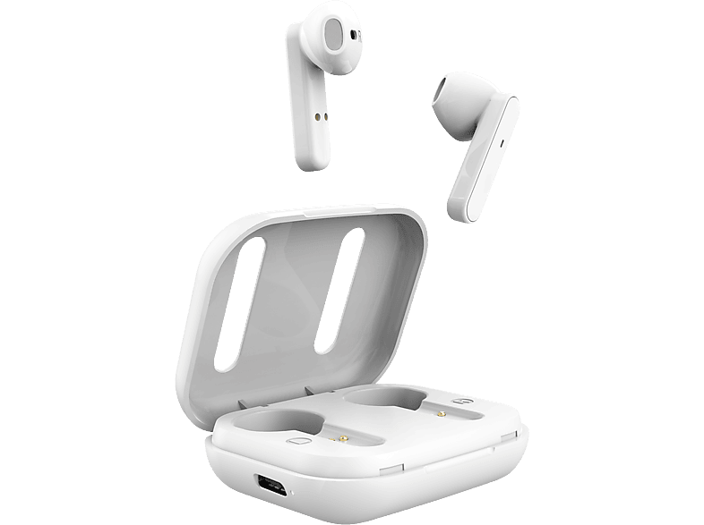 ISY ITW-4000-2-WT TWS, In-ear Kopfhörer Bluetooth Weiß