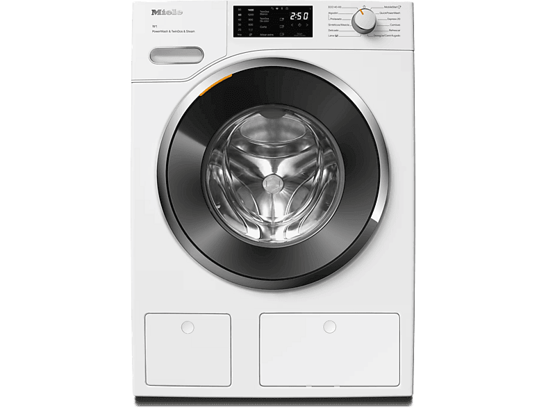 Miele WWG880 WCS PWash&TDos&Steam, 9 kg, 1400 rpm, 11 Programas, SteamCare, QuickPowerWash, Blanco loto
