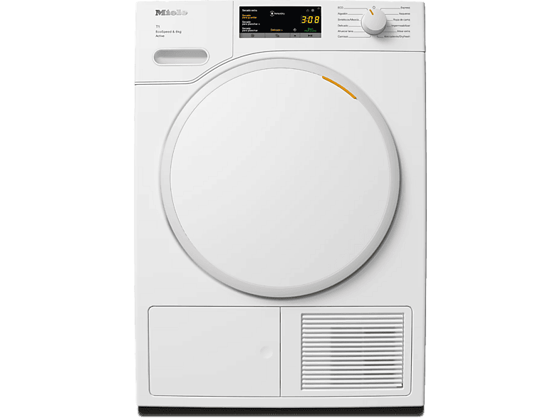 Miele TWA520WP 8kg Active, 8 kg, 12 Programas, EcoDry, FraganceDos, Blanco loto