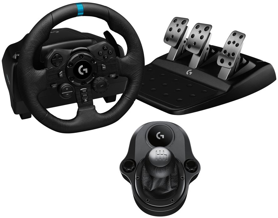 LOGITECH G923 SE versenykormány és váltó PS5/PS4/PS3/PC, fekete (991-000531)